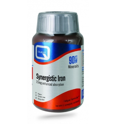 Synergistic Iron 15mg 90's - QUEST