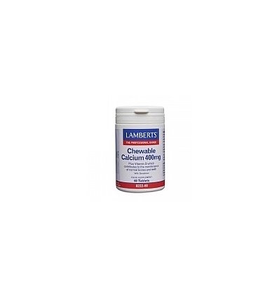 Chewable Calcium 400mg - 60 Tablets - Lamberts