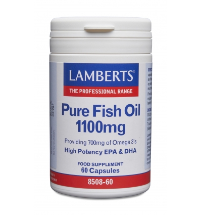 Fish Oil 1,100mg (Omega-3) - 60 Capsules - Lamberts