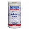 L- Methionine 500mg - 60 Vegetable Capsules - Lamberts