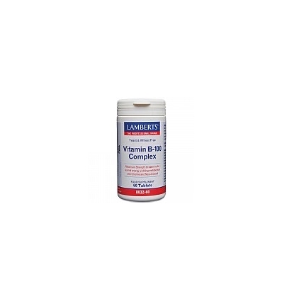 Vitamin B100 Complex - 60 Tablets - Lamberts