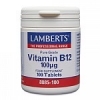 Vitamin B12 100ug (CyanoCobalamin) - 100 Tablets - Lamberts