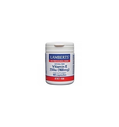 Vitamin E 250iu -100 Capsules - Lamberts