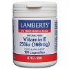 Vitamin E 250iu -100 Capsules - Lamberts