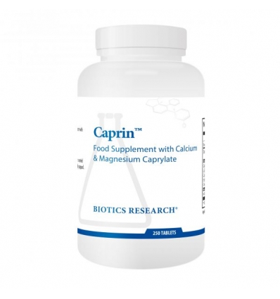 Caprin™ (Caprylic Acid) - 250 Capsules - Biotics® Research