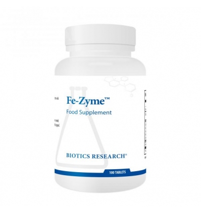 Fe-Zyme™ (Iron) - 100 Tablets - Biotics® Research