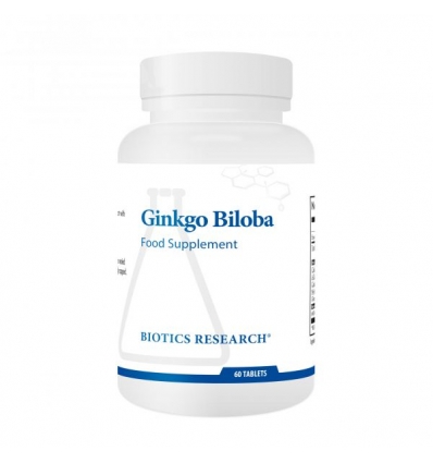 Ginkgo Biloba - 60 Tablets - Biotics® Research