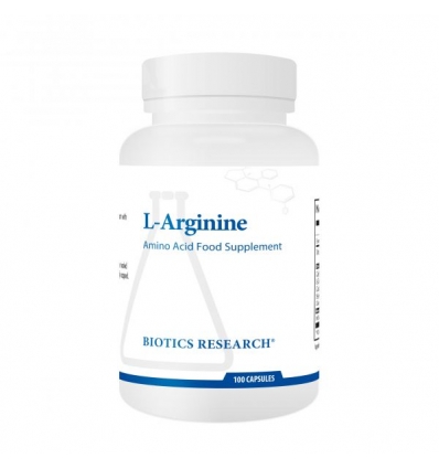 L- Arginine - 100 Capsules - Biotics® Research