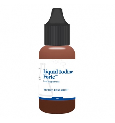 Liquid Iodine Forte™ (Clear) - 60mls - Biotics® Research