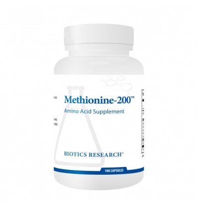 Methionine-200™ - 100 Capsules - Biotics® Research