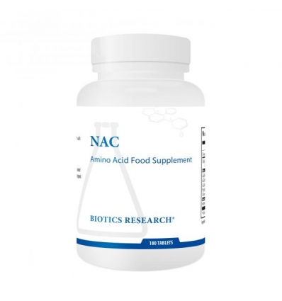 NAC 500mg (N- Acetyl-L-Cysteine) - 120 Capsules - Biotics® Research