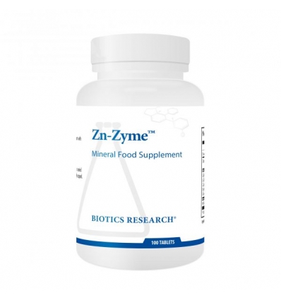 Zn-Zyme™ (Zinc) - 100 Tablets - Biotics® Research