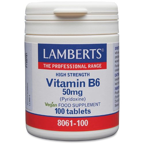 Vitamin B6 50mg - 100 Tablets - Lamberts®