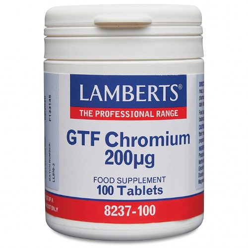 GTF Chromium (as Picolinate) - 100 Tablets - Lamberts®