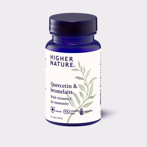 Quercetin & Bromelain - 60 Tablets - Higher Nature®