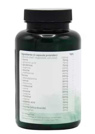 Full Spectrum Amino Acids - 120 Capsules - G&G - Image 3